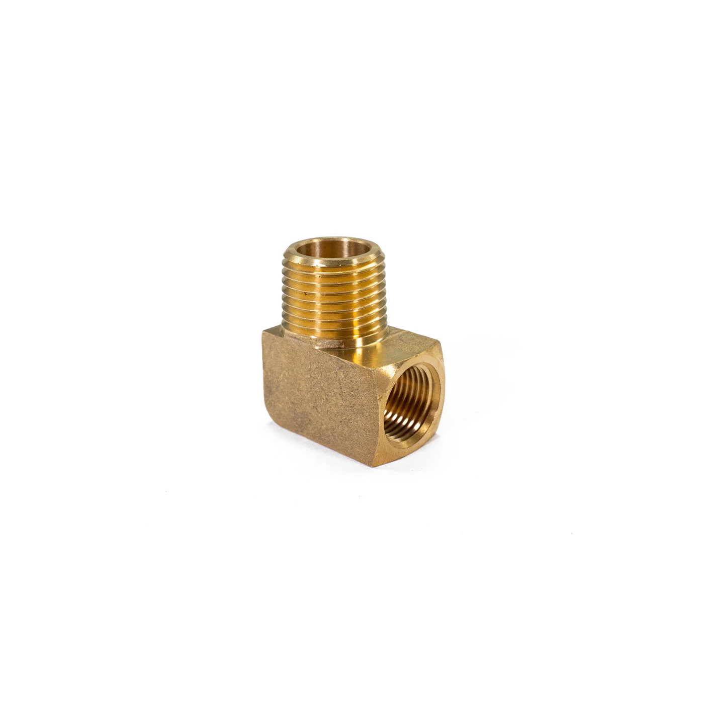 1/2" Male NPT to 3/8" Female NPT Elbow Fitting