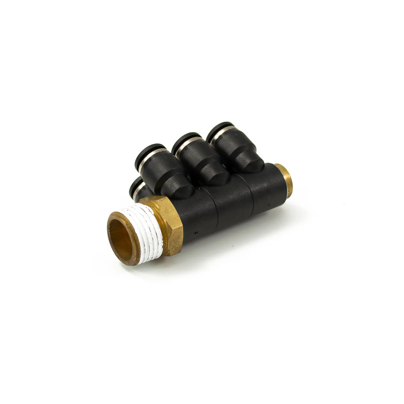 1/2" Male NPT to 6x 5/16" PTC Fitting (6 Way Banjo) - Image 2