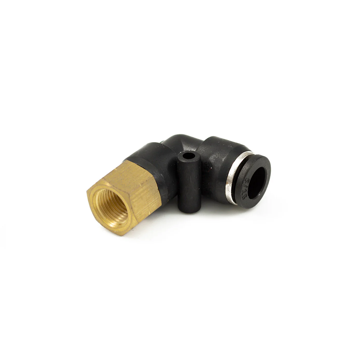 1/8" Female NPT to 5/16" PTC Elbow Fitting - Image 4