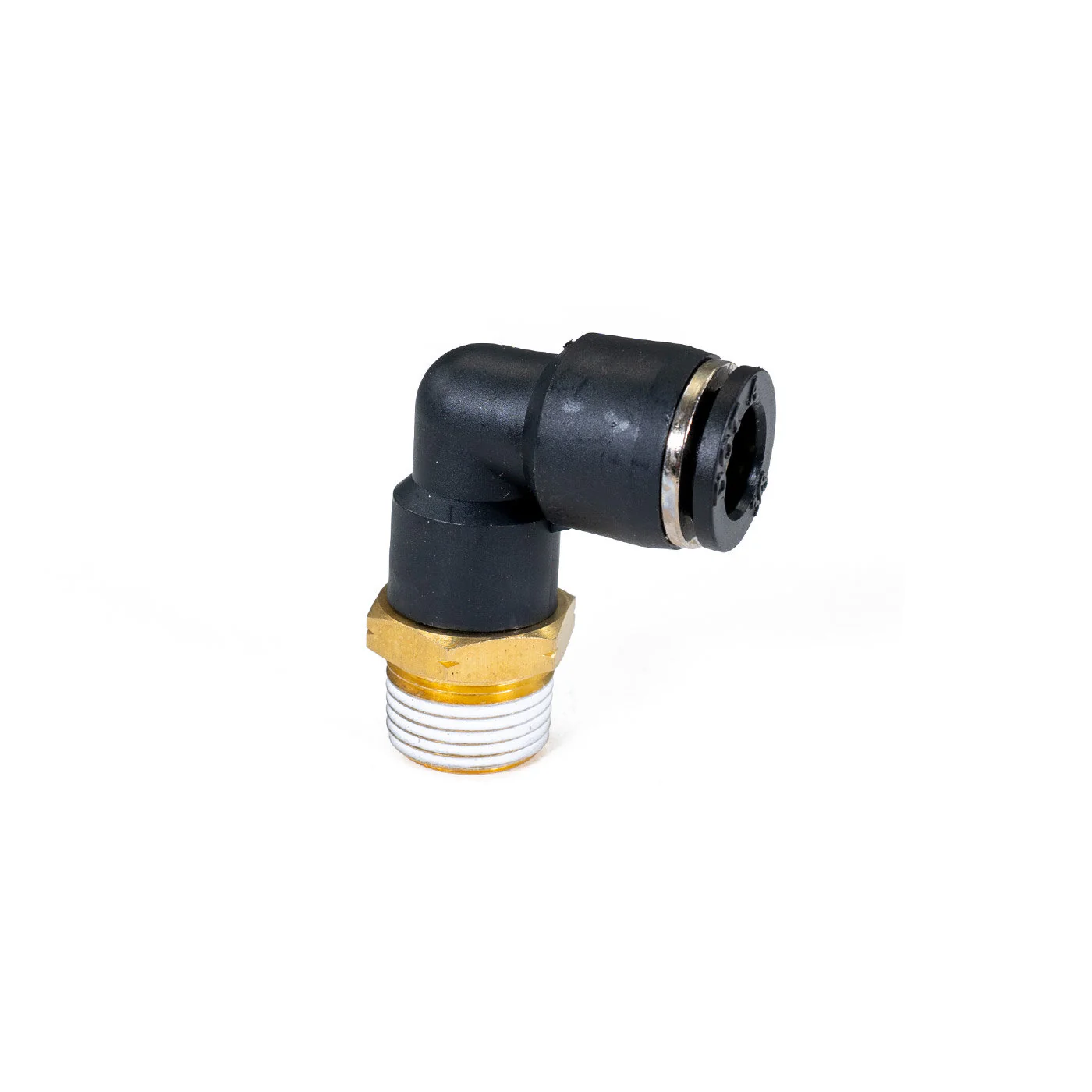 3/8" NPT to 3/8" PTC Elbow Fitting