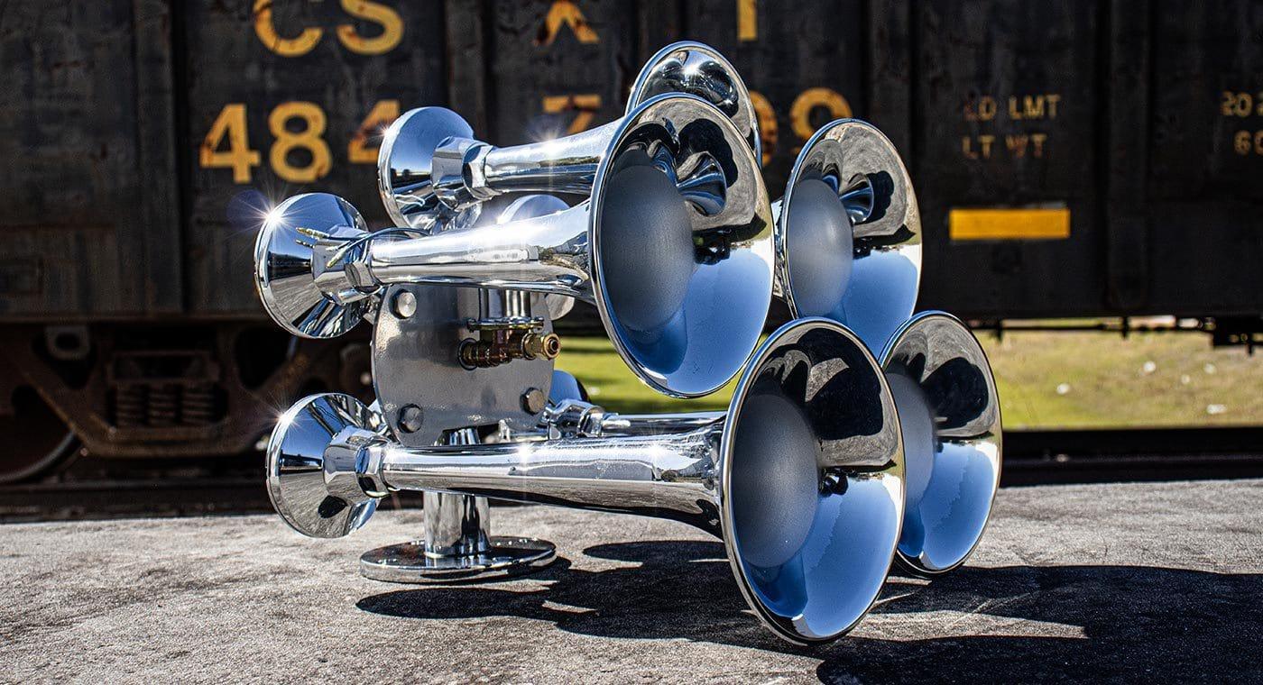 Admiral Chrome Train Horn - Image 5