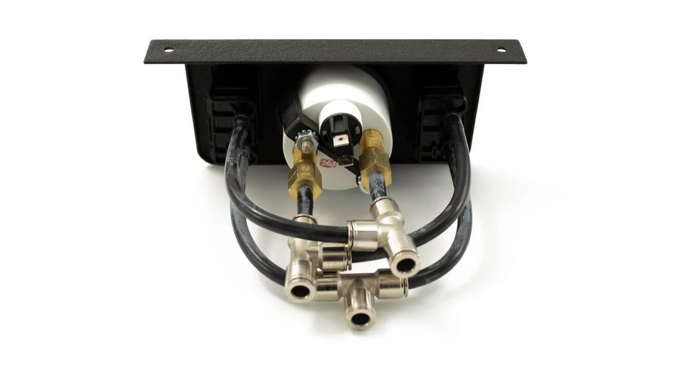 Air Lift Dual Needle Gauge Panel with Dual Paddle Switches [26229] - Image 4
