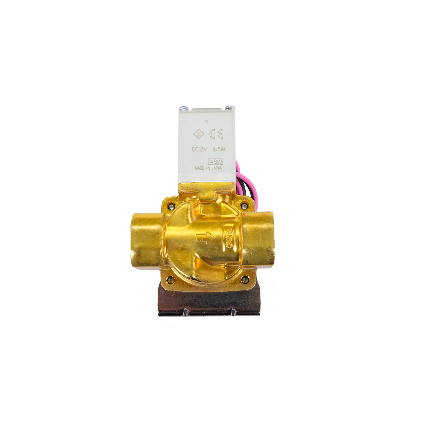 SMC Brass 1/2" Electric Air Valve - Image 4