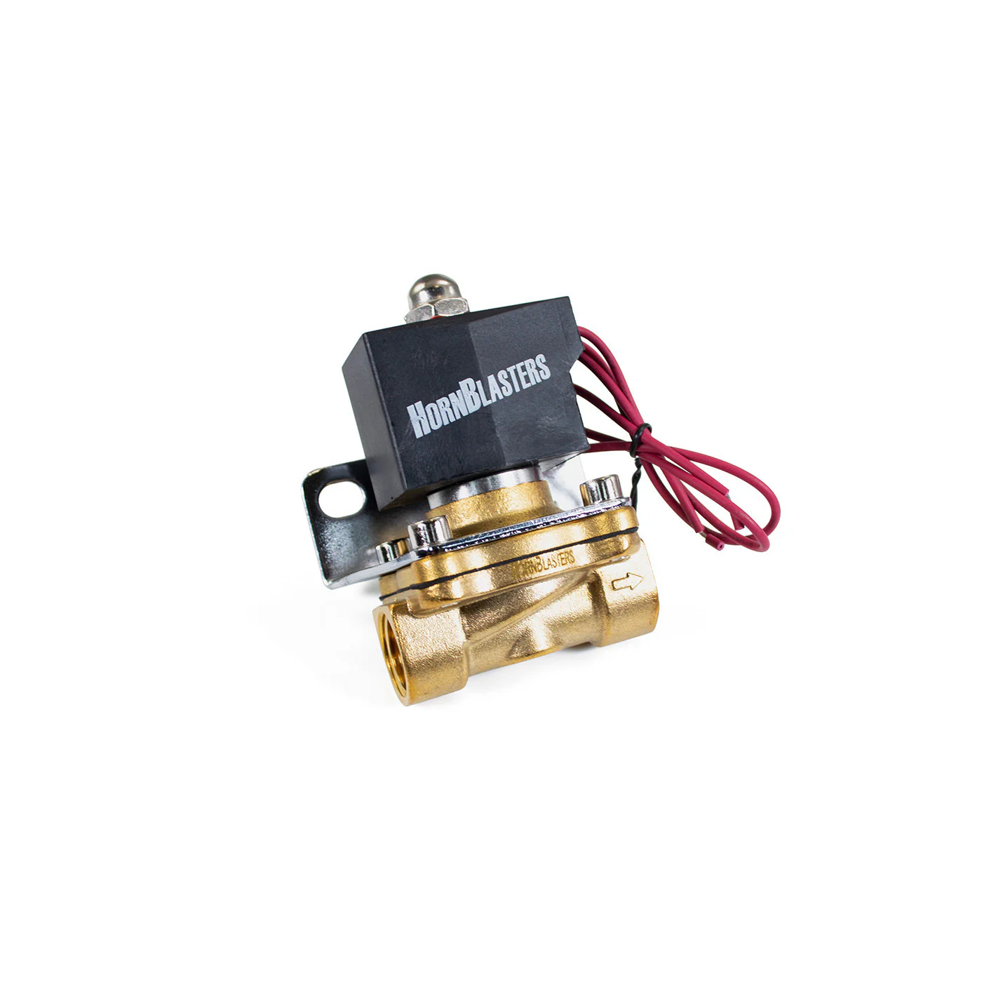 HornBlasters Brass 1/2" 110 Volt Electric Air Valve - Image 2