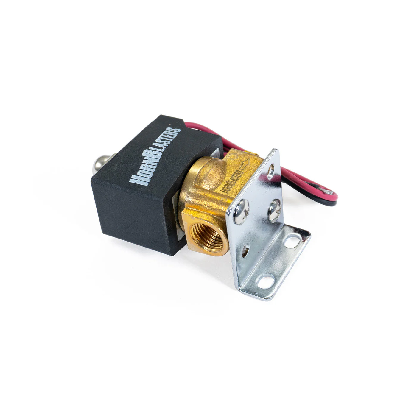 HornBlasters Brass 1/4" 24 Volt Electric Air Valve - Image 2