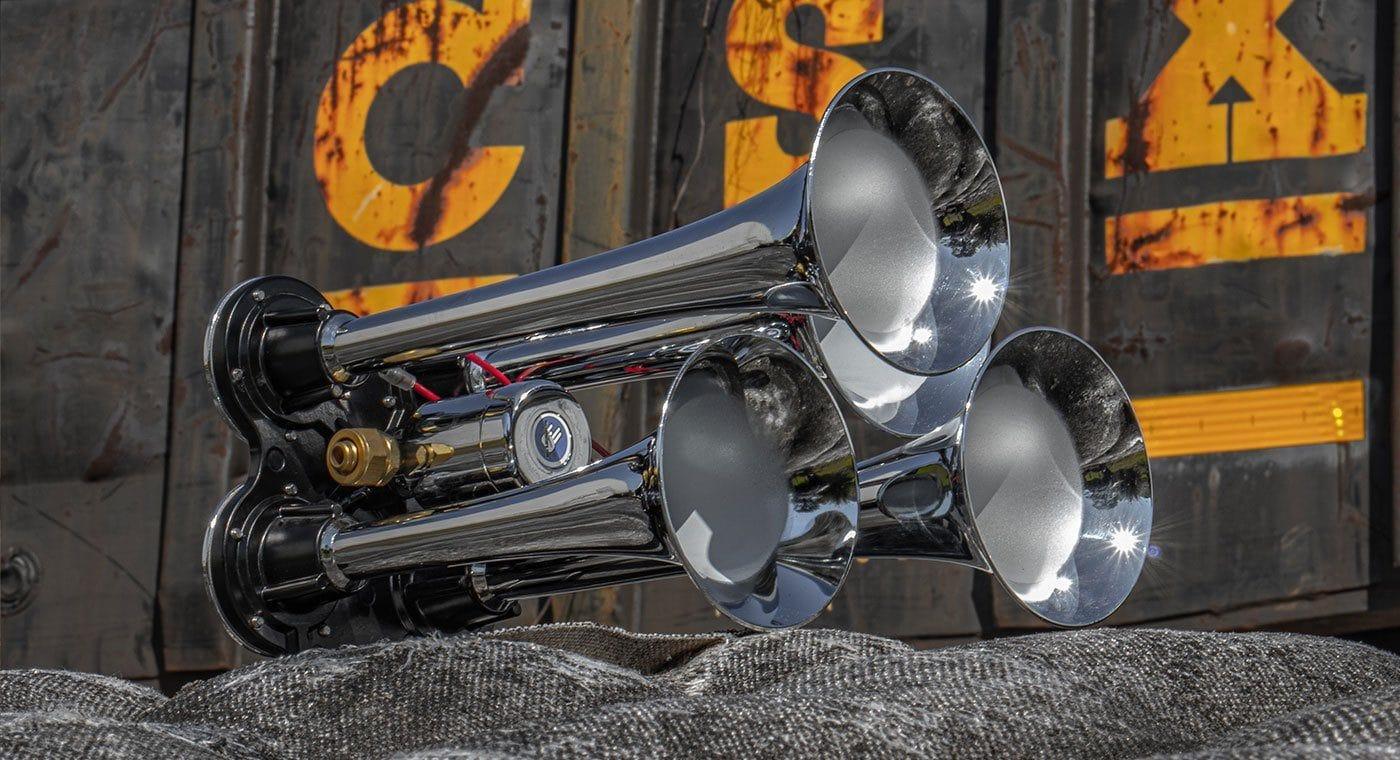 Bullet 232 24-Volt Air Horn Kit - Image 5