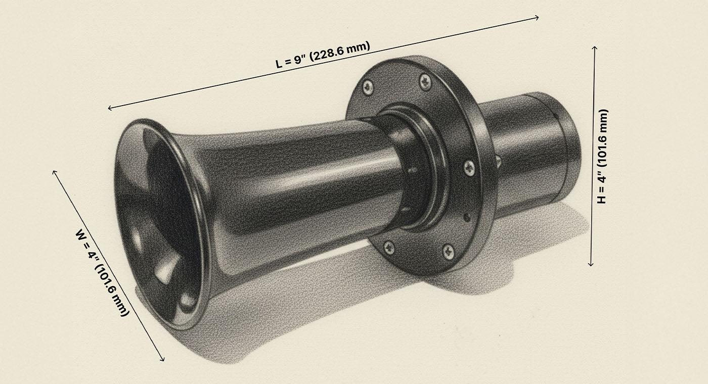 Motor-Driven Oogah/Klaxon Horn - Image 3