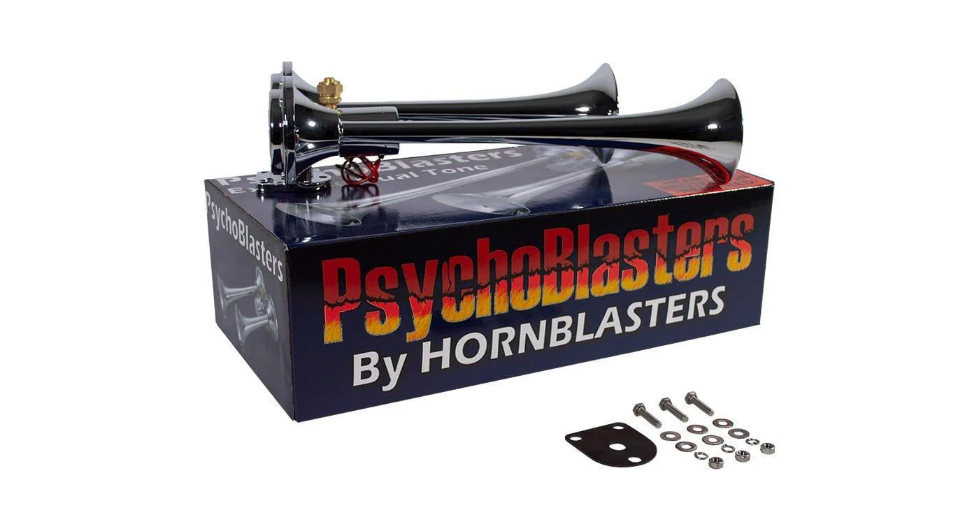 PsychoBlasters Chrome Air Horn - Image 6