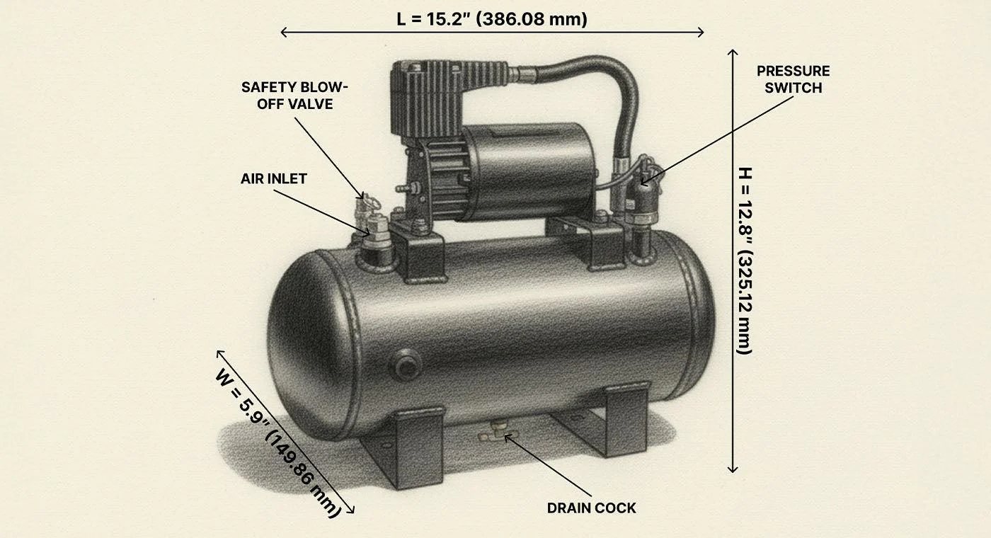 Outlaw Train Horn Kit - Image 11
