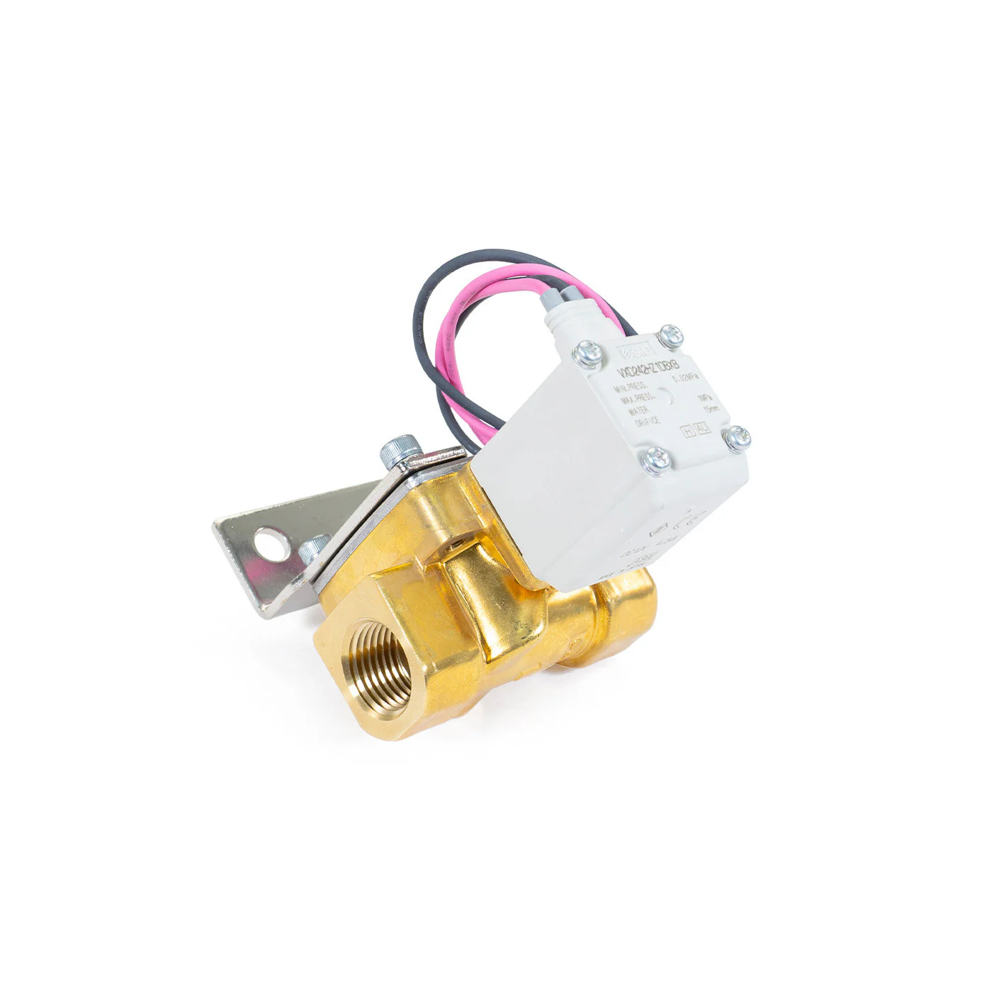 SMC Brass 1/2" Electric Air Valve