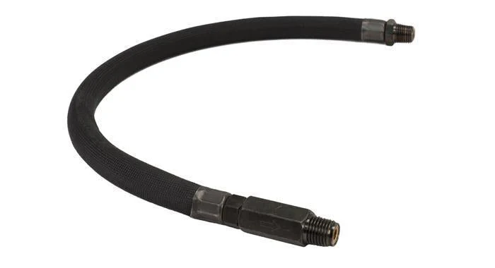 Viair 92797 3/8" Black Sleeved Stainless Steel Leader Hose