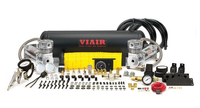 Viair Dual Chrome 480C Onboard Air System - 20021
